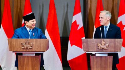 Presiden Prabowo Disambut Hangat PM Kanada di Ottawa