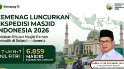 Kemenag Luncurkan Program “Ekspedisi Masjid Indonesia” 2026, Sediakan Ribuan Masjid Ramah Pemudik