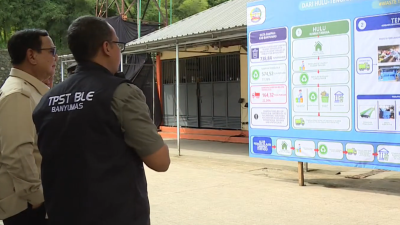 Presiden Prabowo Tinjau TPST BLE Banyumas, Apresiasi Pengelolaan Sampah Terpadu