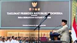 Di hadapan 1.500 komandan TNI, Presiden Prabowo kobarkan semangat pengabdian untuk bangsa