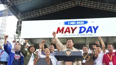 Di Monas, Presiden Prabowo Subianto Bicara Rakyat—Buruh Menunggu Bukti